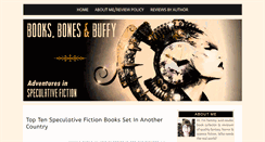 Desktop Screenshot of booksbonesbuffy.com